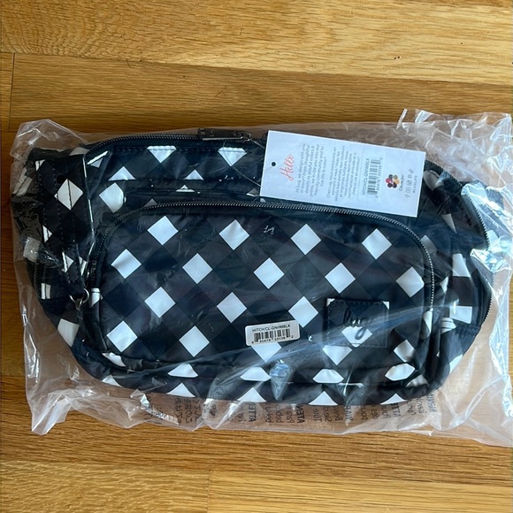 lug Handbags - NWT Lug Hitch Belt Bag in Gingham Black